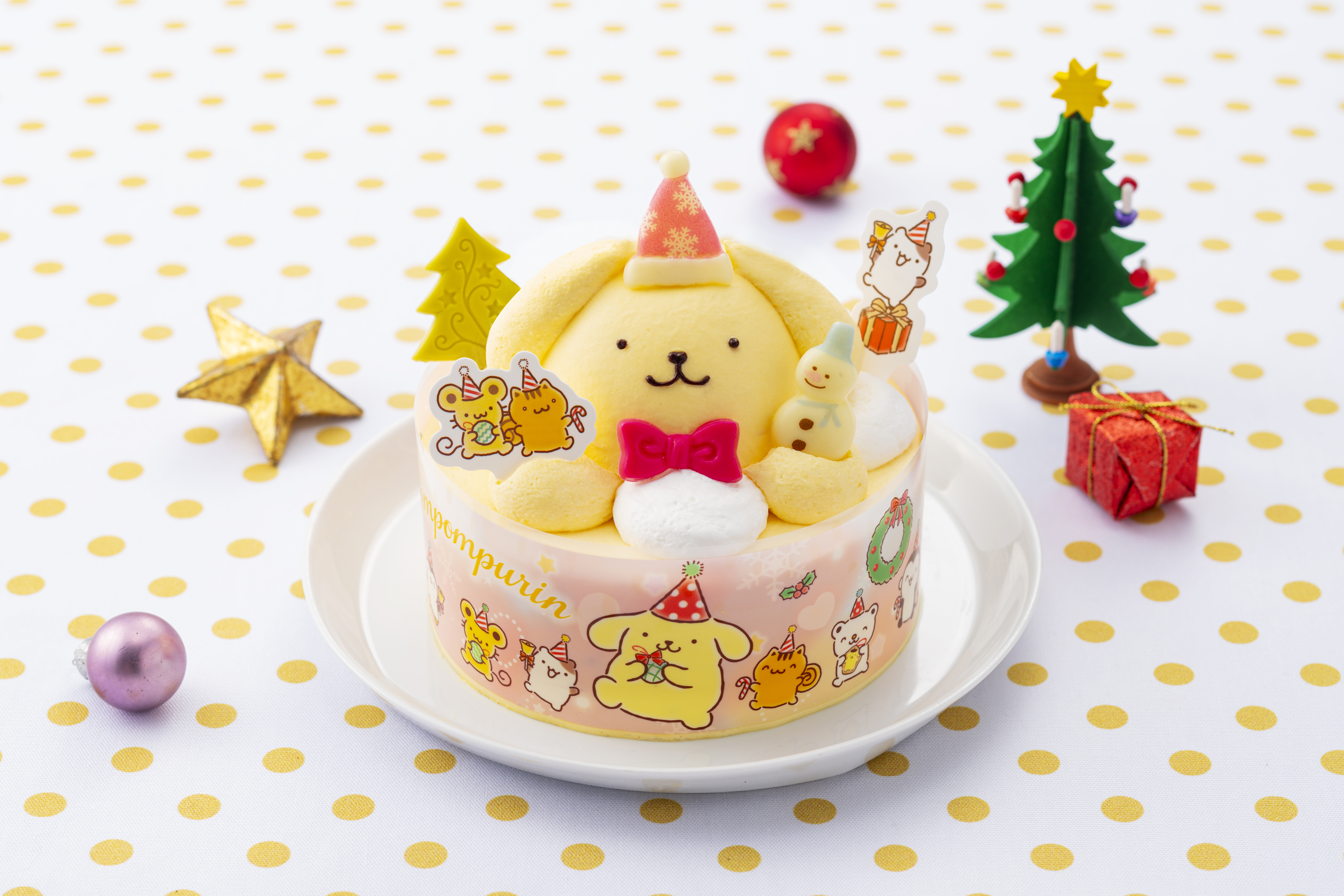 ポムポムプリン 聖夜のカスタードクリームケーキ プリン風味（2024年 